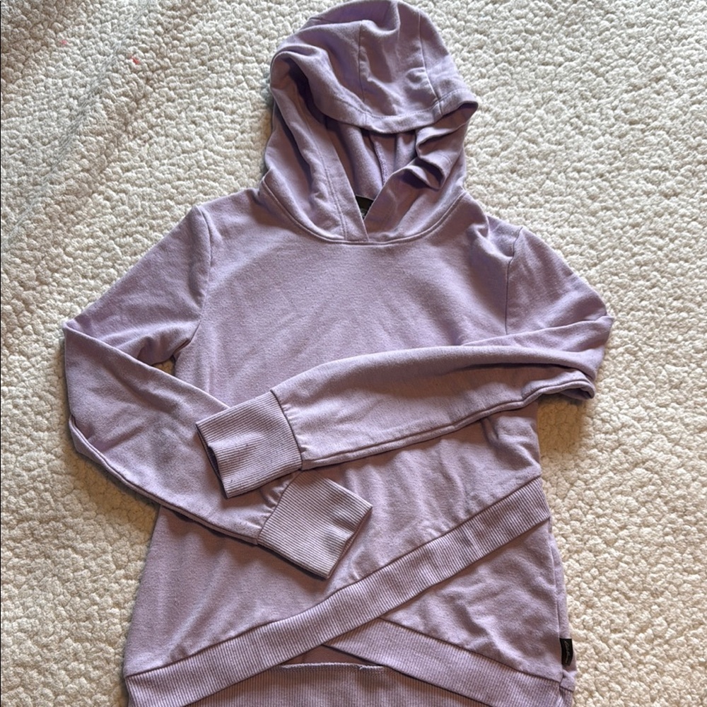 Lavender girls Hoodie - Eddie Bauer size 5/6